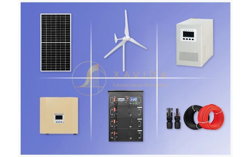 hệ thống lai điện gió - mặt trời