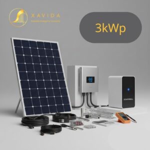 Hệ Thống Điện Mặt Trời Hybrid 3kWp